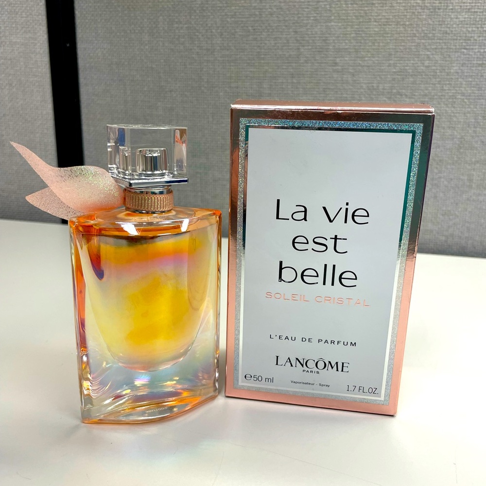 NEW $118 Lancome Paris - La vie eat belle - Soleil Cristal